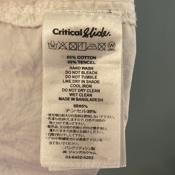 Critical Slide Short Sleeve Button Down Shirt - Size S - Picture 6 of 6